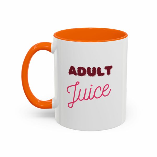 Adult Juice - Accent Coffee Mug - Image 23
