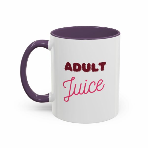 Adult Juice - Accent Coffee Mug - Image 27
