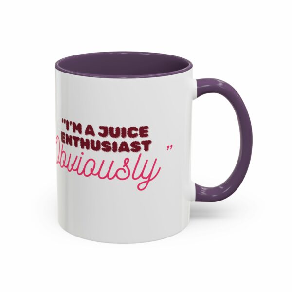 Adult Juice - Accent Coffee Mug - Image 26