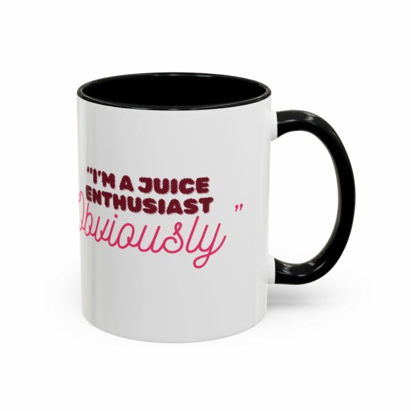 Adult Juice - Accent Coffee Mug - Image 2
