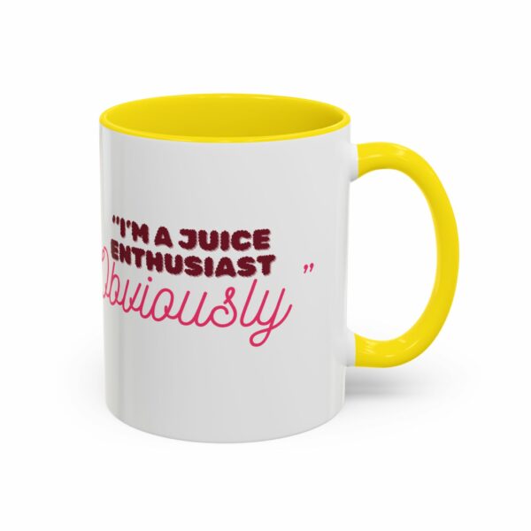 Adult Juice - Accent Coffee Mug - Image 30