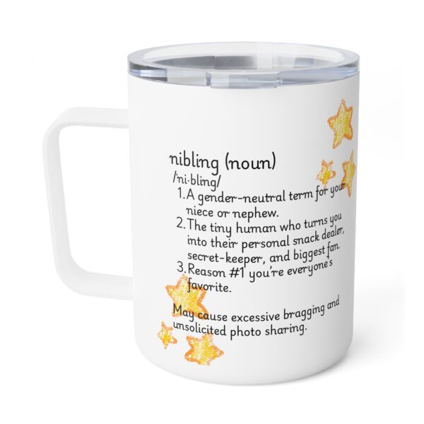 “Nibling Defined” – Accent Mug - Image 3