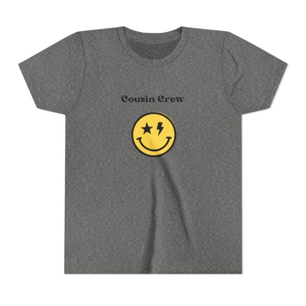 Smiley Cousin Crew Youth T-shirt - Image 5