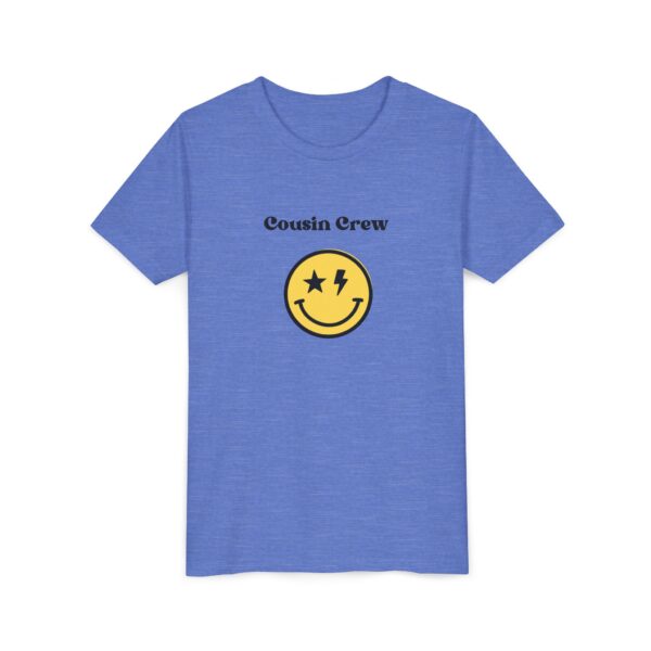 Smiley Cousin Crew Youth T-shirt - Image 19