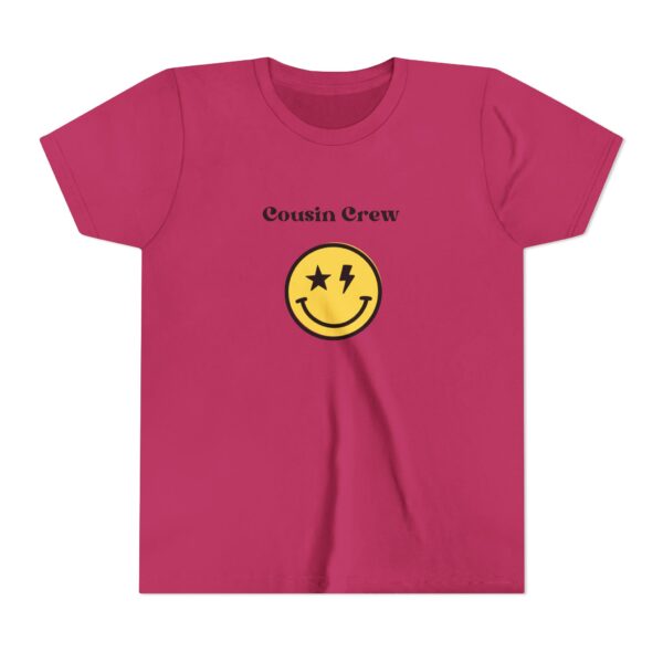Smiley Cousin Crew Youth T-shirt - Image 29