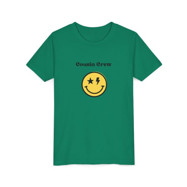 Smiley Cousin Crew Youth T-shirt - Image 15