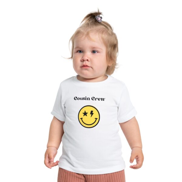Smiley Cousin Crew Toddler T-shirt - Image 3