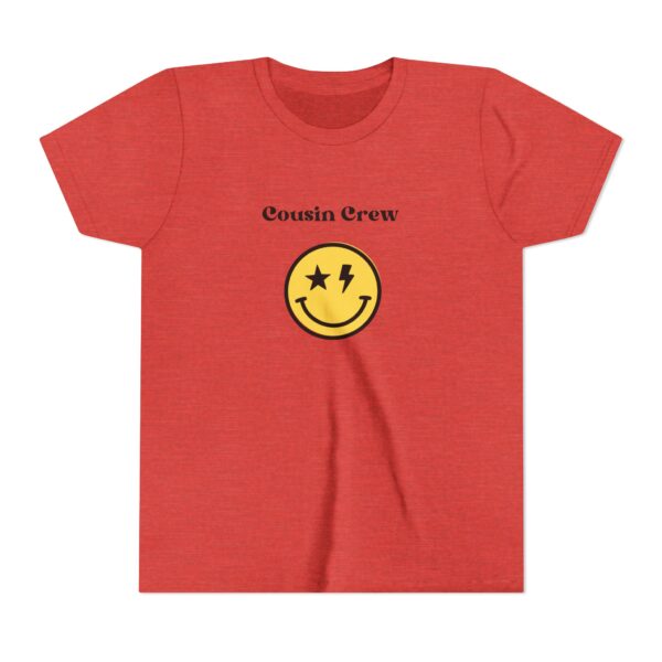 Smiley Cousin Crew Youth T-shirt - Image 33