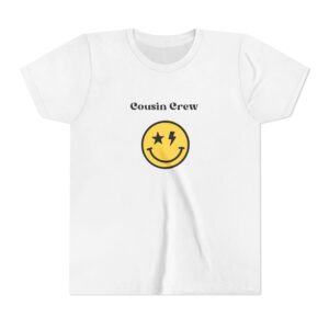 Smiley Cousin Crew Youth T-shirt
