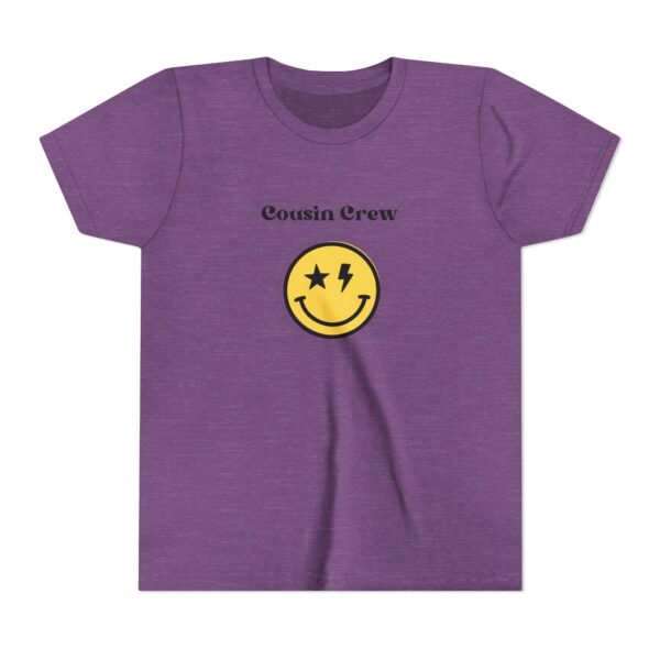 Smiley Cousin Crew Youth T-shirt - Image 25