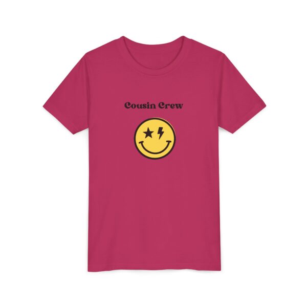 Smiley Cousin Crew Youth T-shirt - Image 31