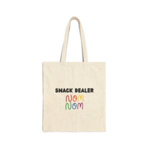 Snack Dealer Cotton Canvas Tote Bag | Eco-Friendly Grocery Bag, Reusable Shopping Tote, Funny Snack Lover Gift, Beach Bag, Farmer's [...]